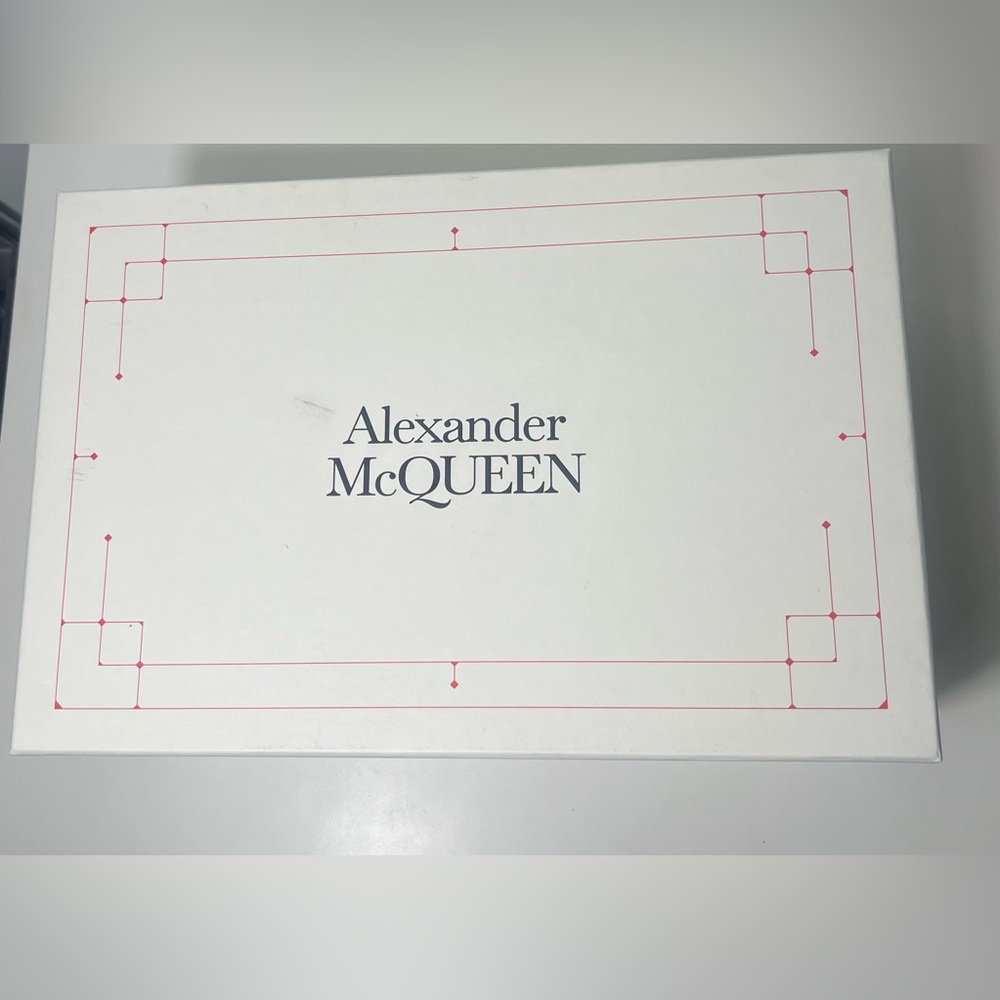 Alexander McQueen AMQ Storage Display Heel Sneaker Sandal Slides Shoebox Box - Picture 3 of 14